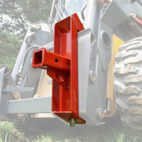 skid steer hitch receiver|skid steer ball hitch attachment.